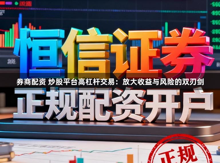 券商配资 炒股平台高杠杆交易：放大收益与风险的双刃剑